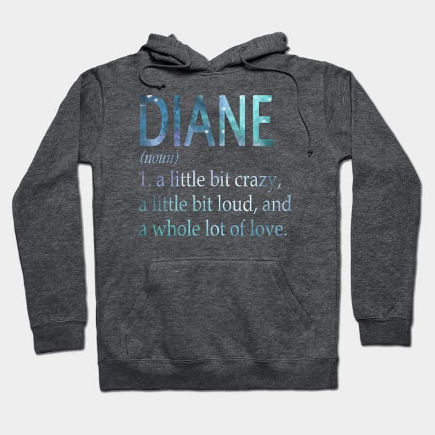 Diane Hoodie by GrimdraksJokes